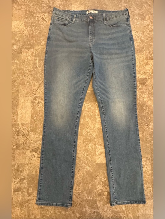 Signature by Levi Strauss Denim - Signature by Levi Strauss Light Blue Skinny Jeans 16Long